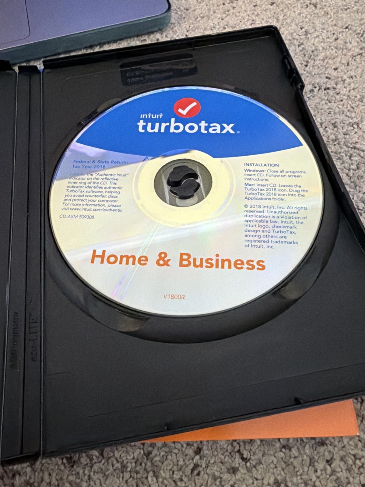 Intuit TurboTax Home & Business 2018 Tax Preparation Software