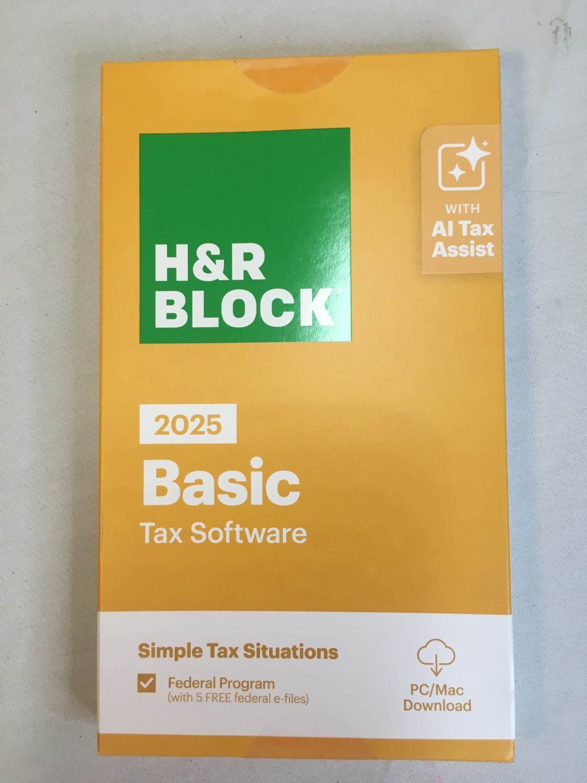2025 H&R Block Tax Software: Basic, Deluxe, Premium, Business Software Keys