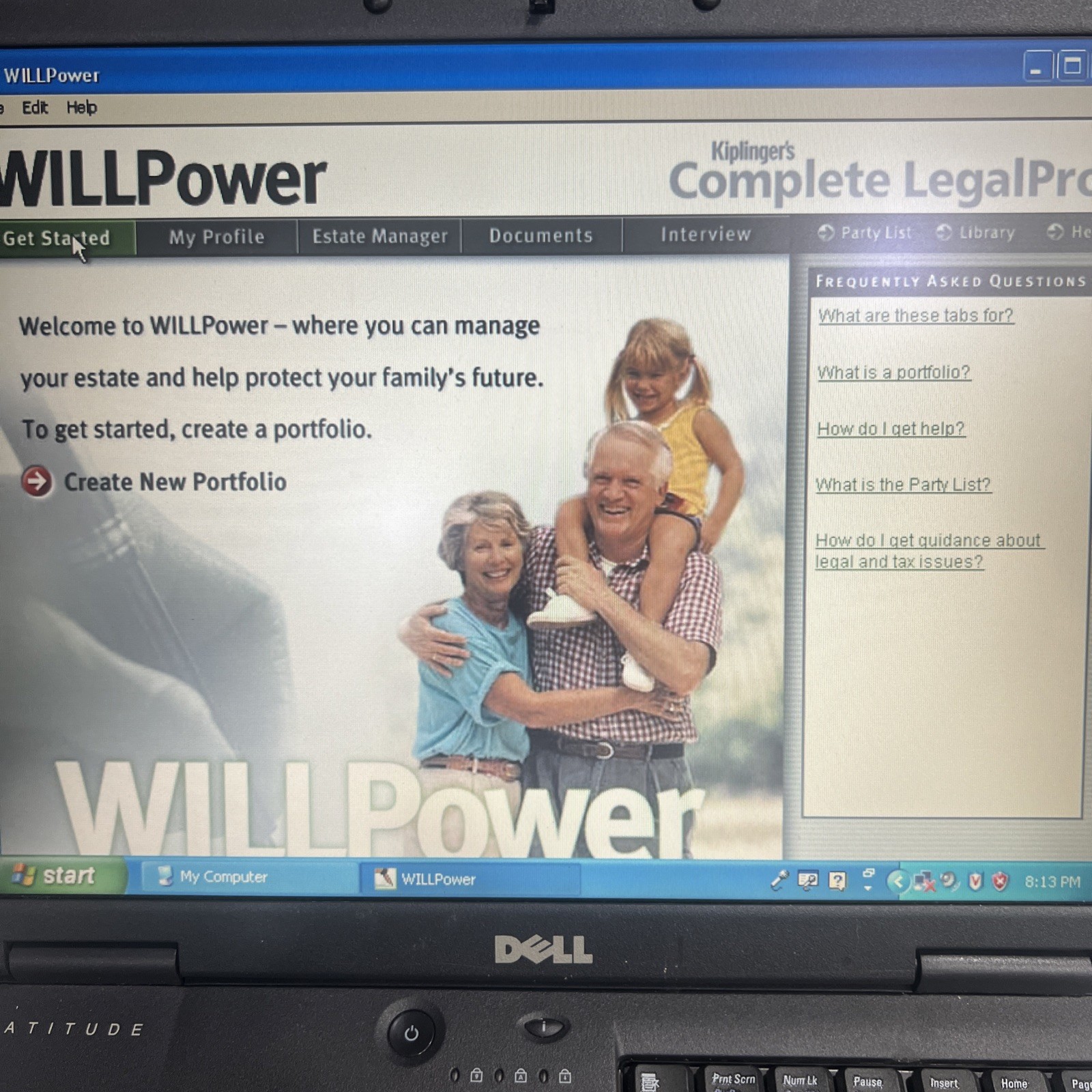 Kiplinger’s Complete LegalPro WILLPower Version 4.0 Windows 98/Me/NT4.0/2000/XP