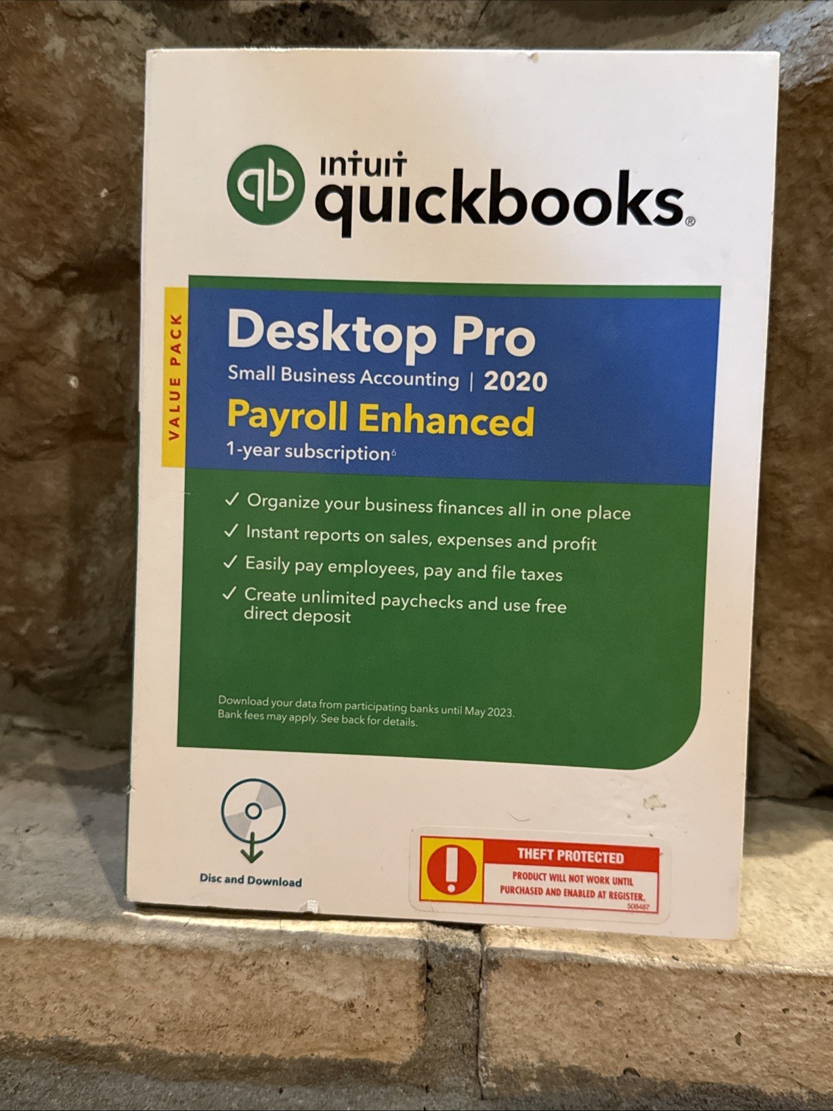 NEW Quickbooks 2020 Desktop Pro Windows Accounting – FACTORY SEALED