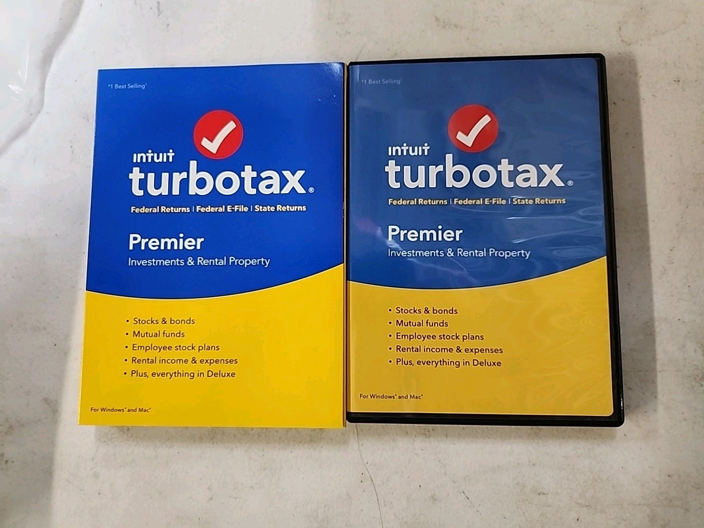 Intuit TurboTax Premier 2018: Federal & State, Investments & Rental Property