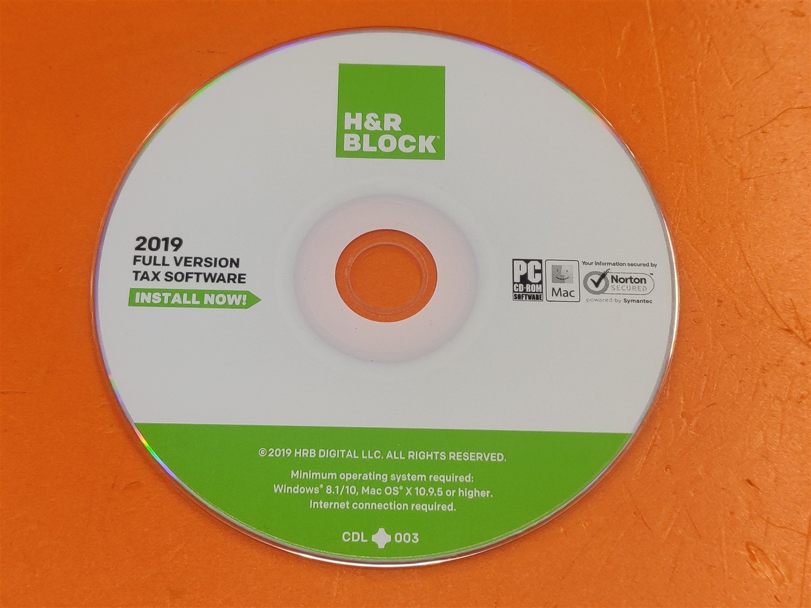 ⭐️⭐️⭐️⭐️⭐️ PC Mac H&R Block 2019 Tax Software Full Version CD Disc
