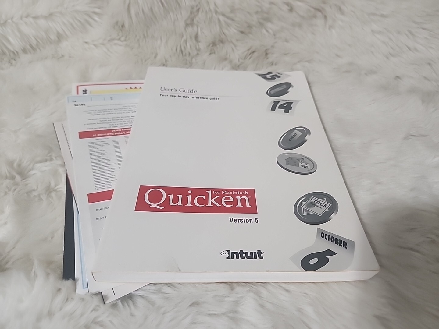 Quicken for Macintosh Version 5 New for 95 • 3.5″ Floppy Big Box Software Intuit