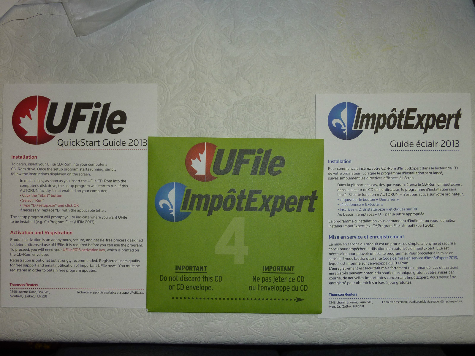 UFile 2013 Tax Year Standard Edition (Dr Tax) *no box – software and guide only*