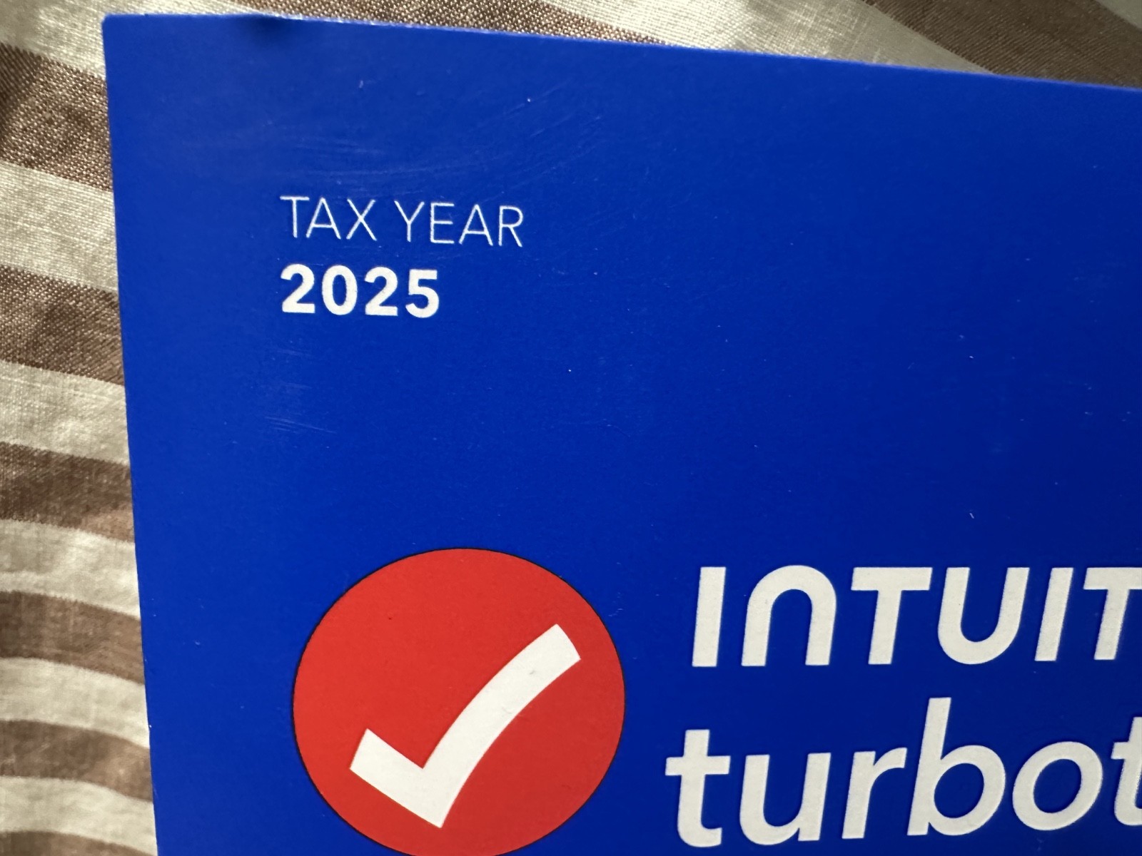 2025 TurboTax Home & Business Tax Federal/State, Physical key card New WIN / MAC