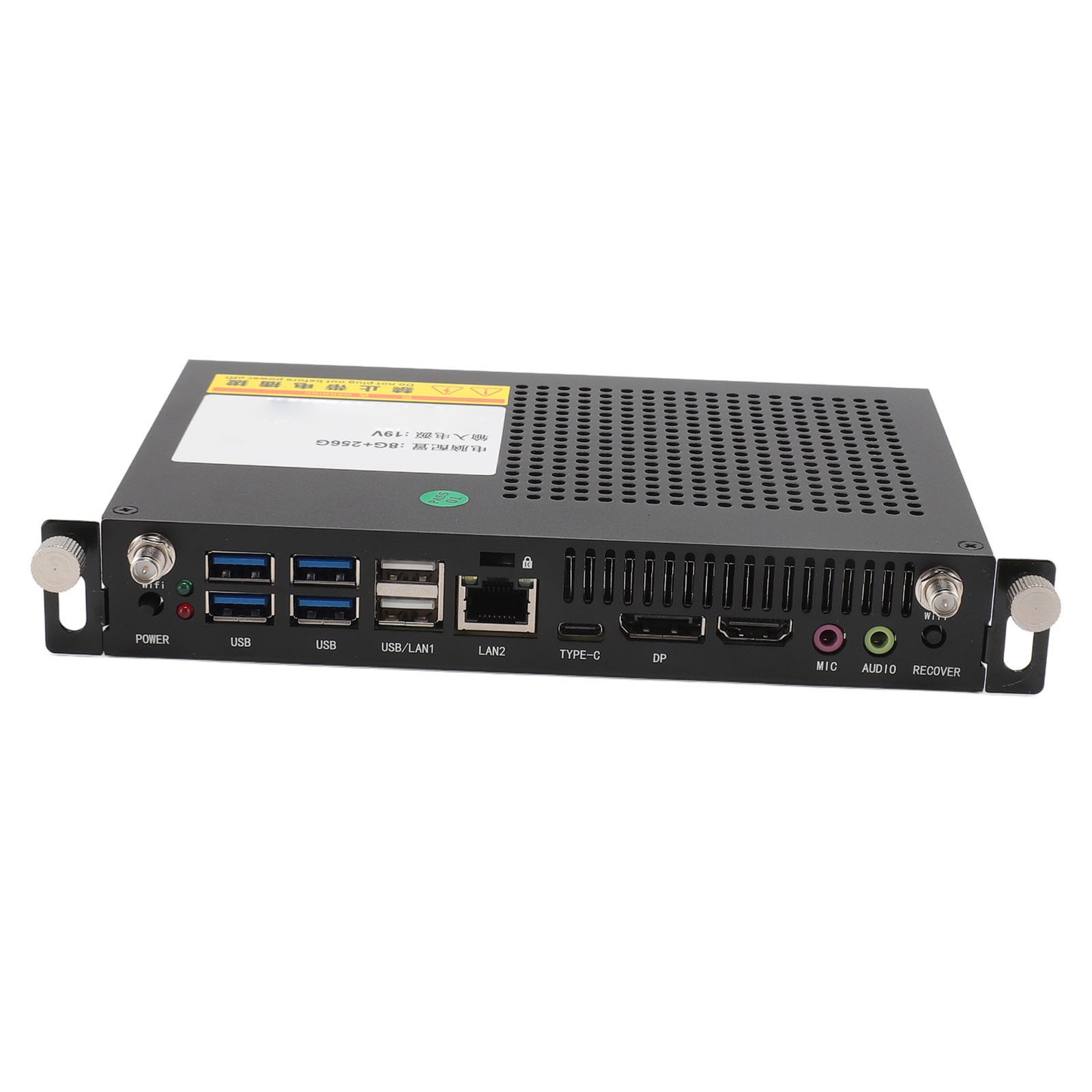 Small PC 8GB DDR4 256GB SSD 12th 13th Gen Mobile Processor Built In Industr BQVY