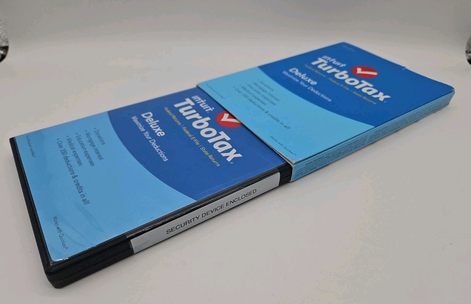 Turbotax 2015 Deluxe Federal and State Taxes – New Sealed