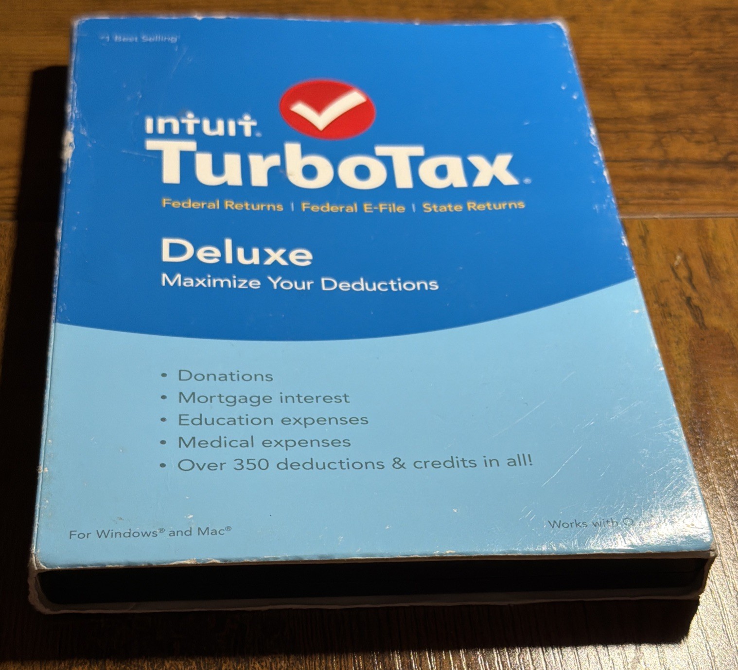 Turbotax 2015 Deluxe. Federal and State. New