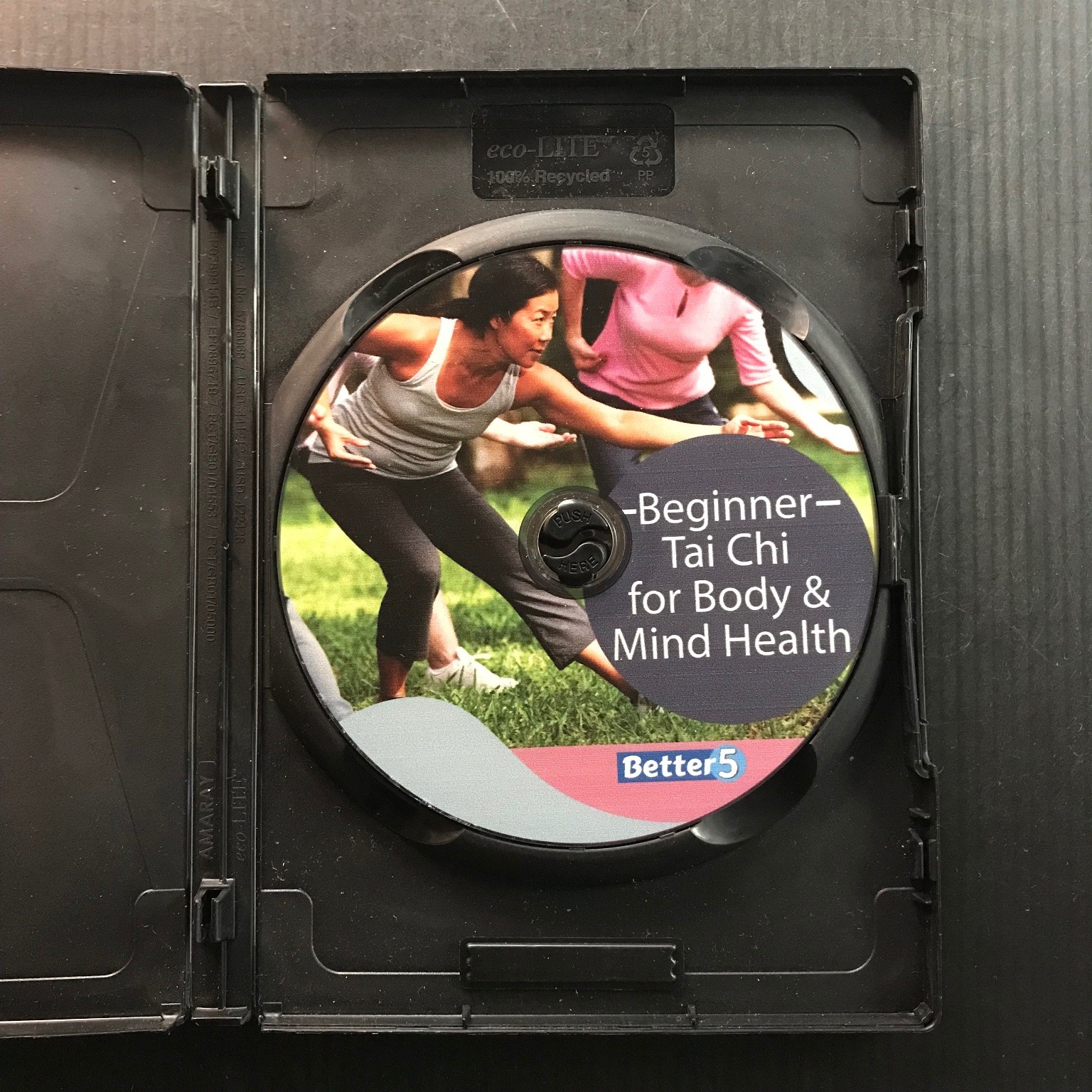 Beginner Tai Chi for Body & Mind Health DVD Better5 Ex Library