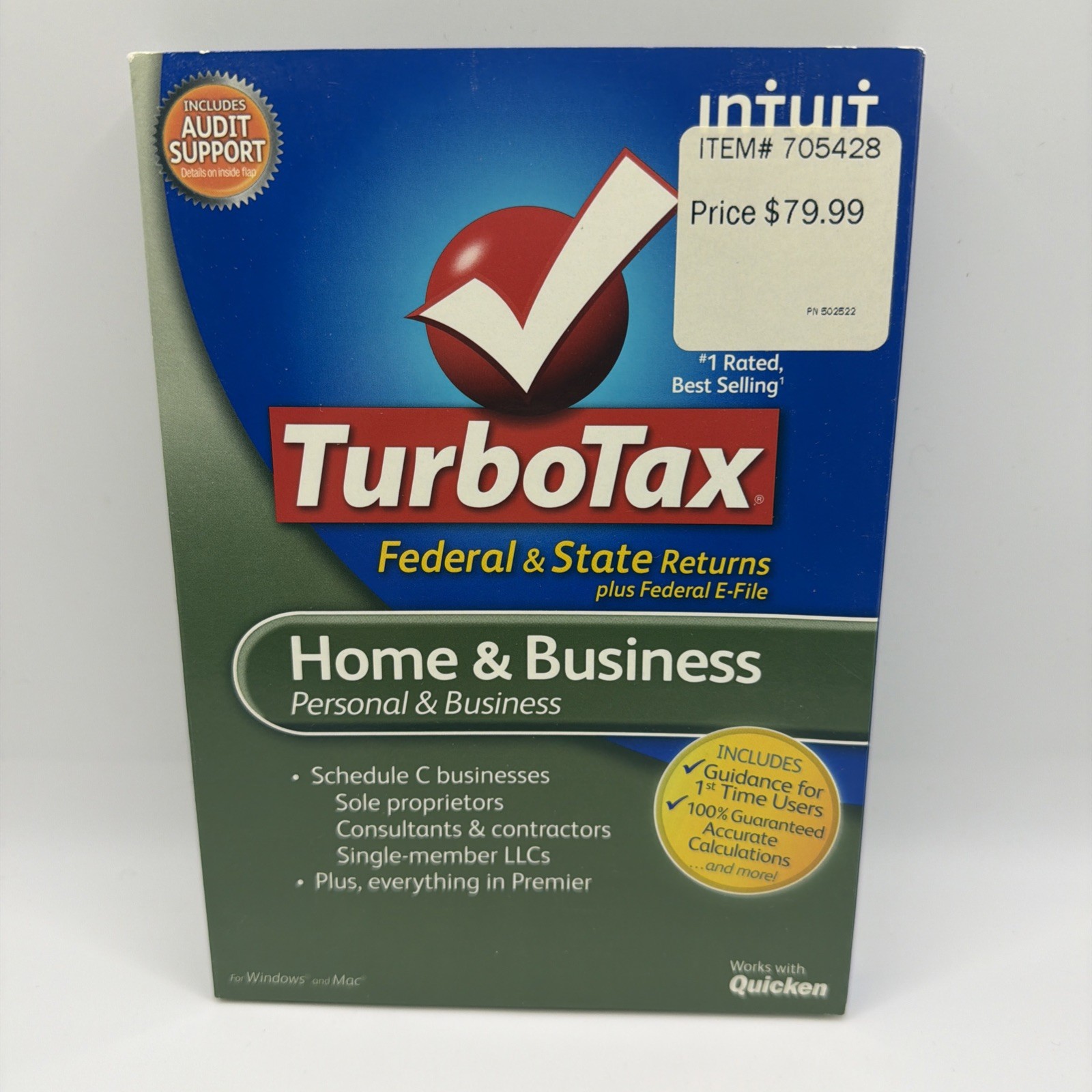 Assorted Turbo Tax Deluxe Federal State Deduction Maximizer Homeowners Business