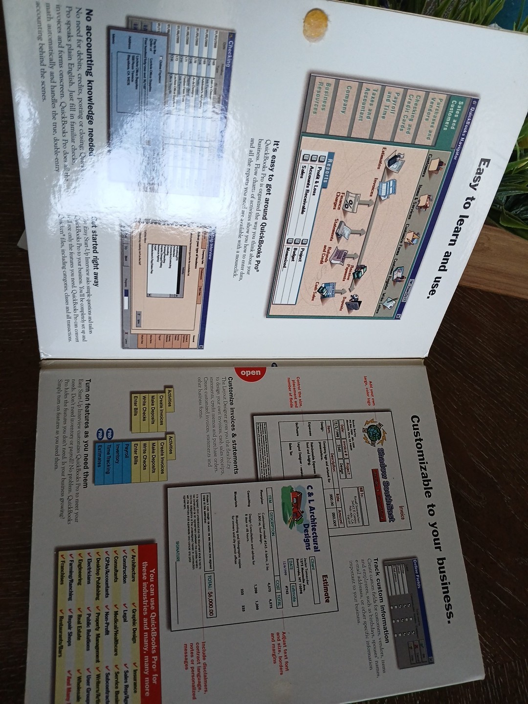 Quicken Quickbooks Pro 99 Software with product key