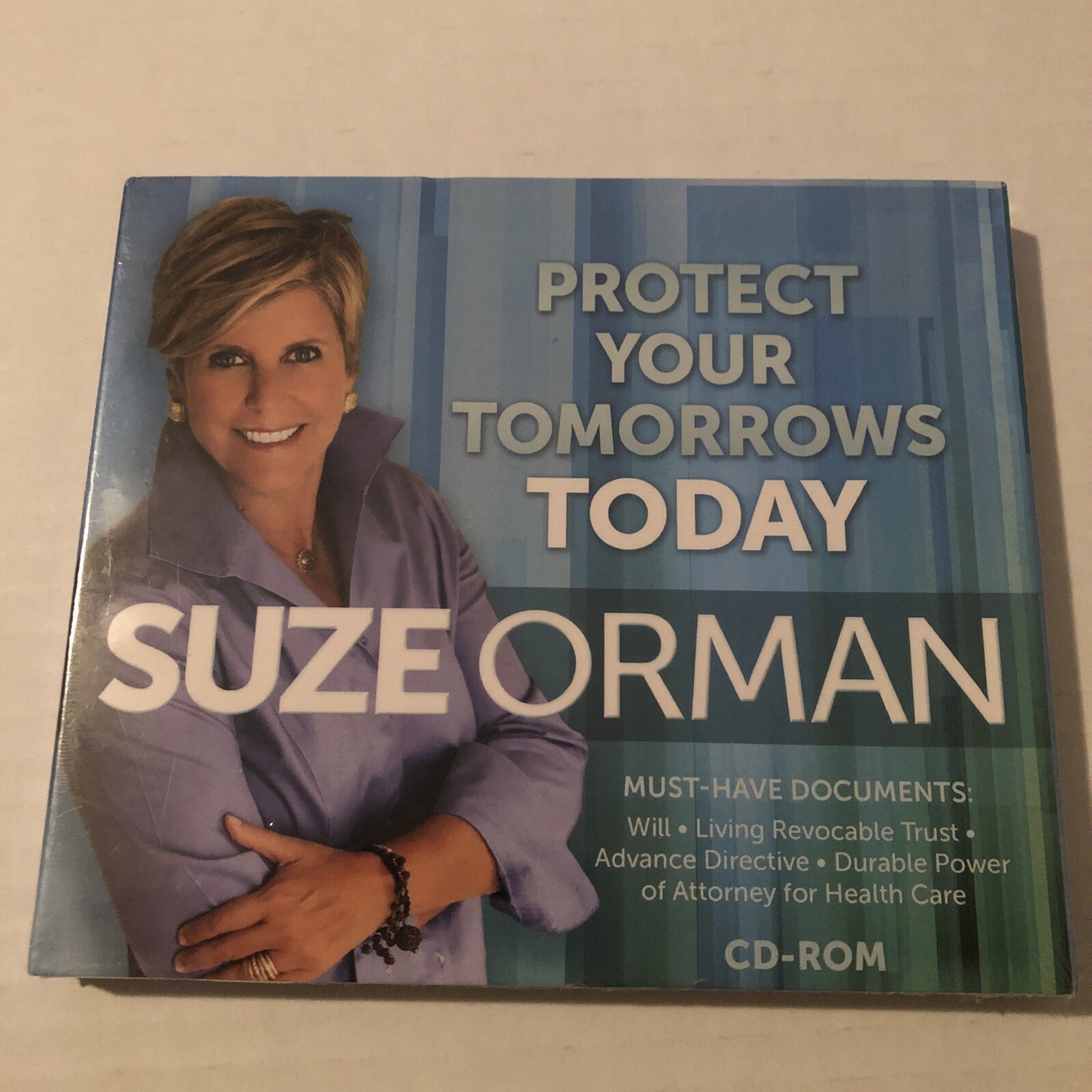 New! Suze Orman PROTECT YOUR TOMORROWS TODAY CD-ROM Win/Mac