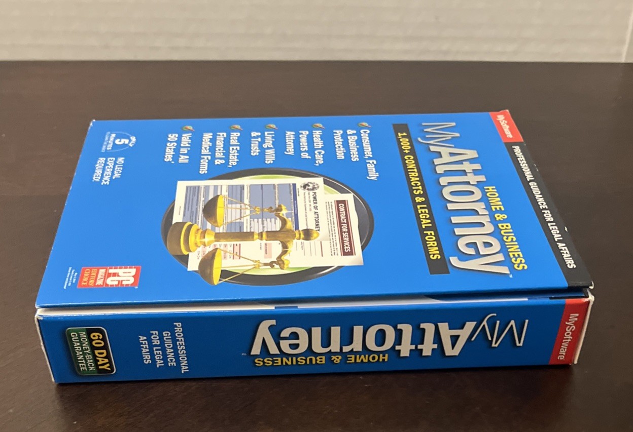 MySoftware Avanquest 2006 My Attorney Home & Business PC Professional Guidance