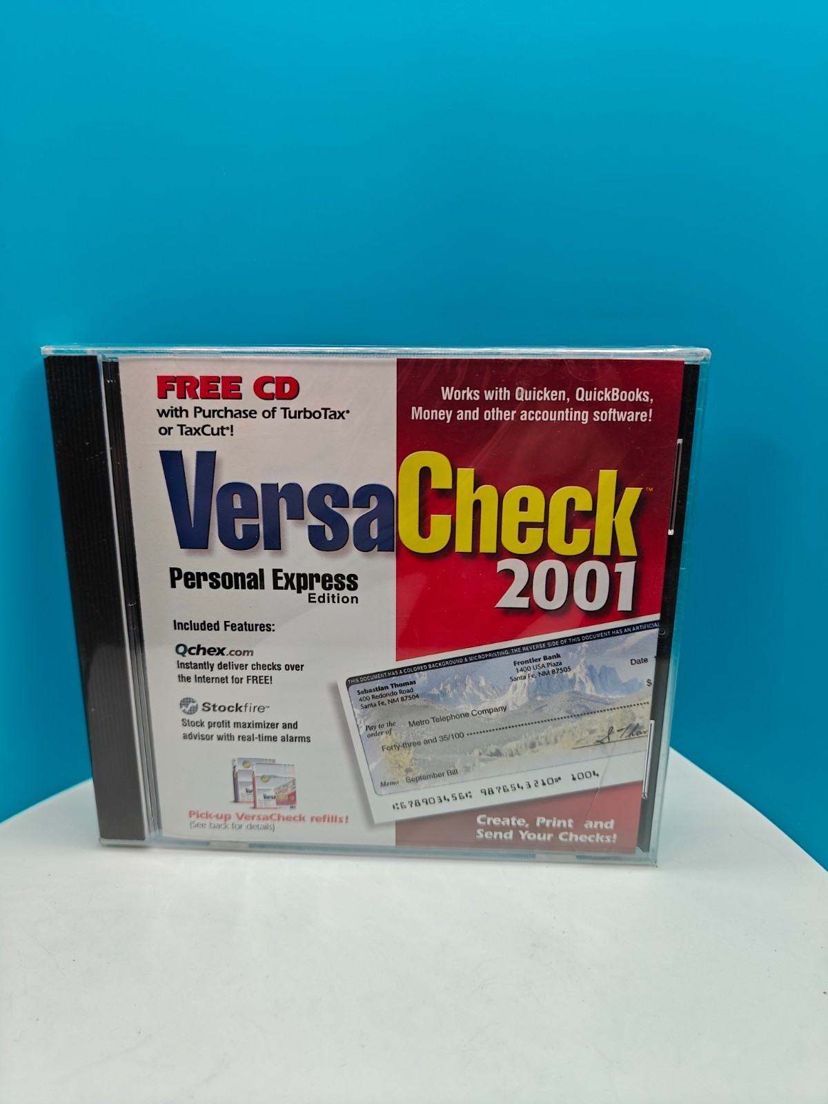 VersaCheck 2001 Personal Express Edition PC Computer Print Checks Software