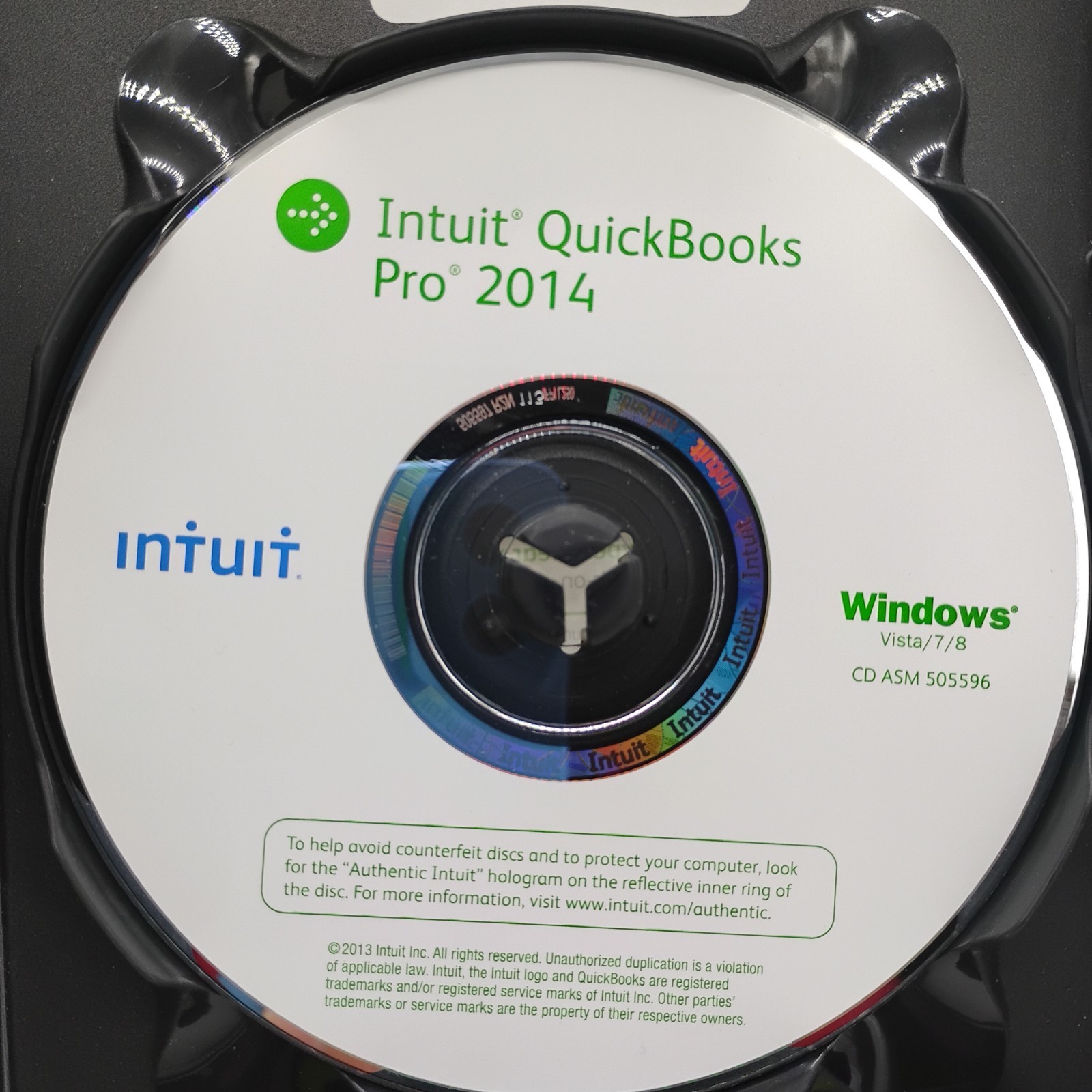 Intuit Quickbooks PRO 2014 For Windows PC w/ License Code, Genuine Authentic