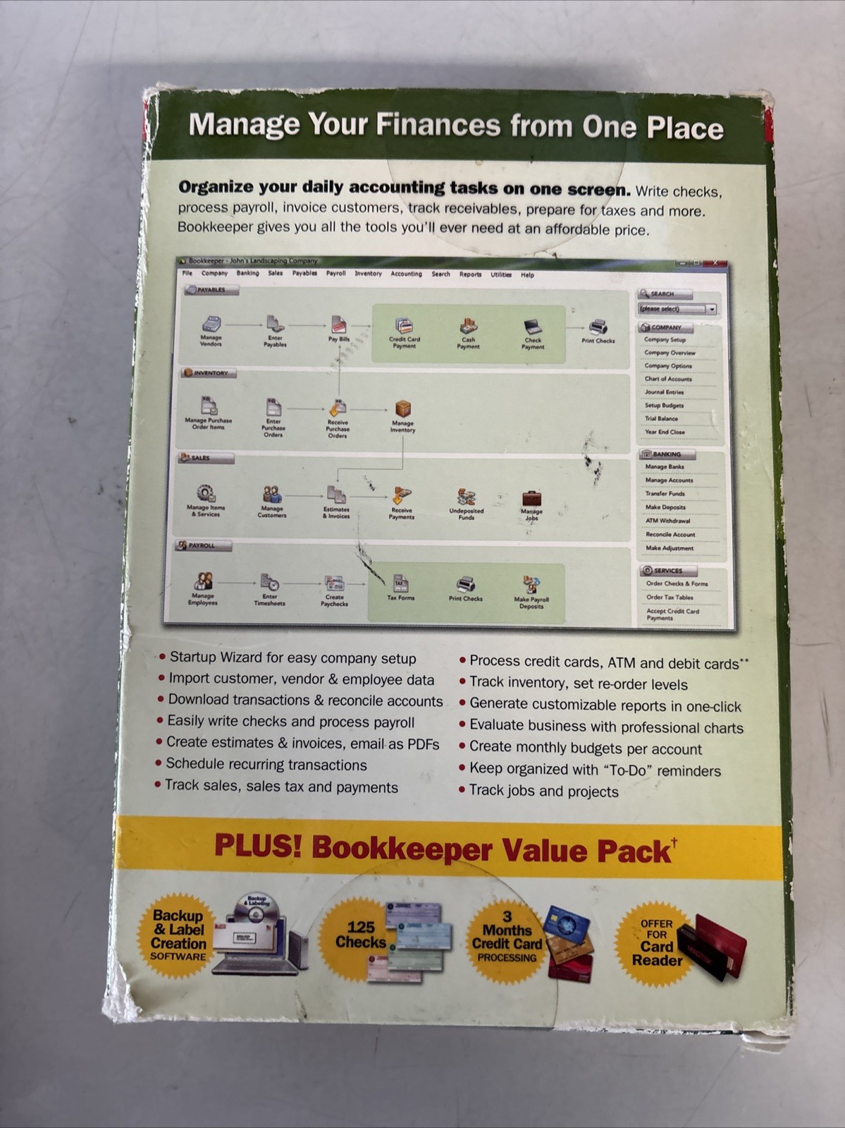 MySoftware Bookkeeper Easily Manage Sales & Expenses 2009