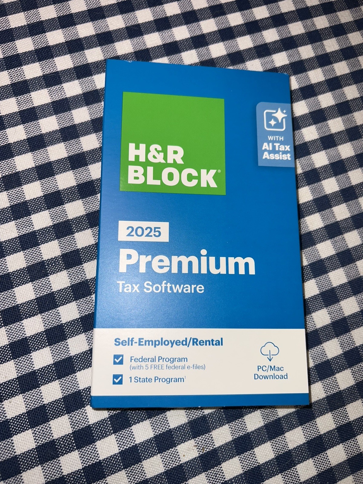 NEW 2025 H&R Block Tax Software Premium for PC/Mac [Key Card] FAST SHIPPING