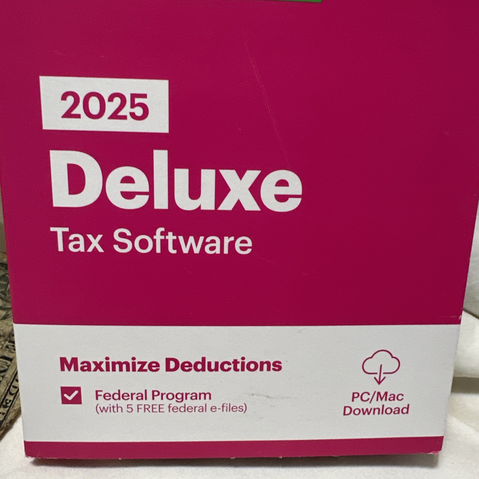 NEW 2025 H&R Block Tax Software Deluxe for Win PC Mac [Key Card] USA Turbotax