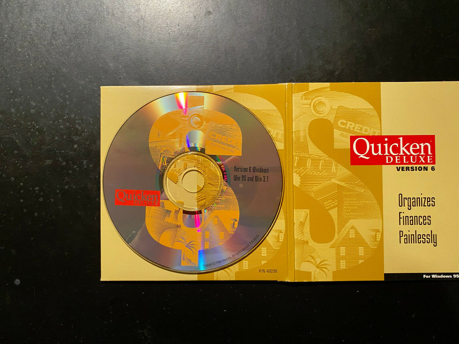 Quicken Deluxe Version 6 for Windows 95 and 3.1