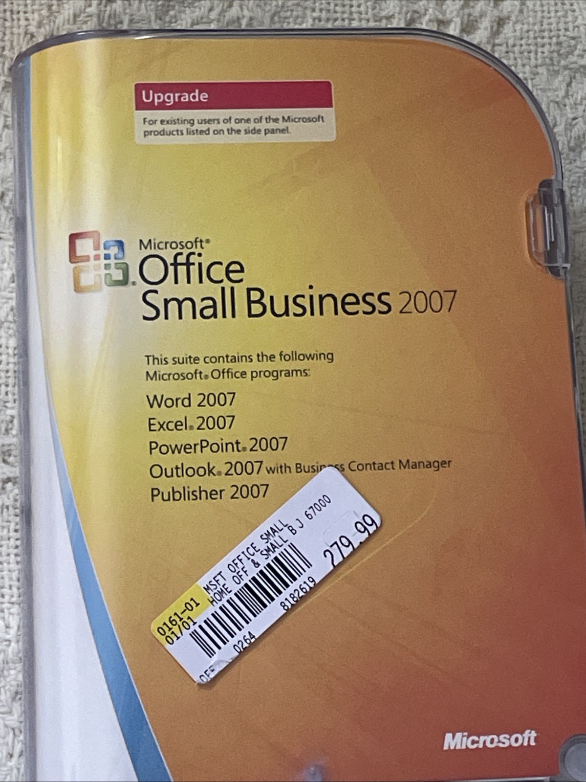 FACTORY SEALED NEW Microsoft Office Small Business 2007 Upgrade