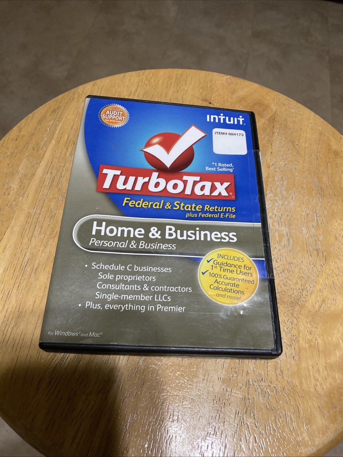 2012 TurboTax Home & Business Federal State for Windows and Mac BRAND NEW