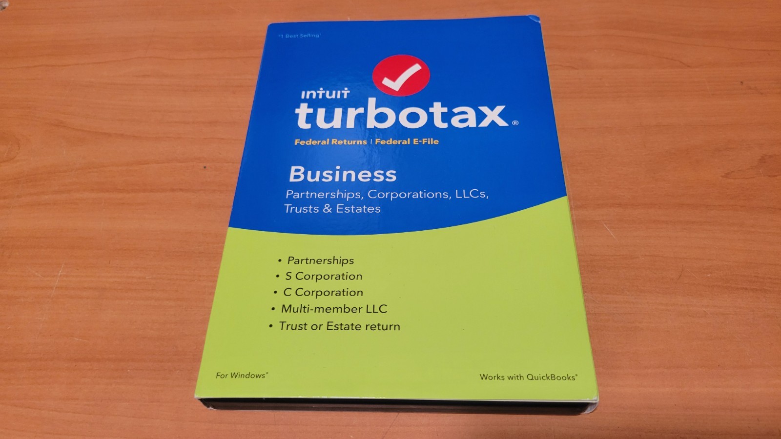 LOOK *New* 2018 TURBOTAX BUSINESS CD for CORPORATION ESTATE TRUST PARTNERSHIP