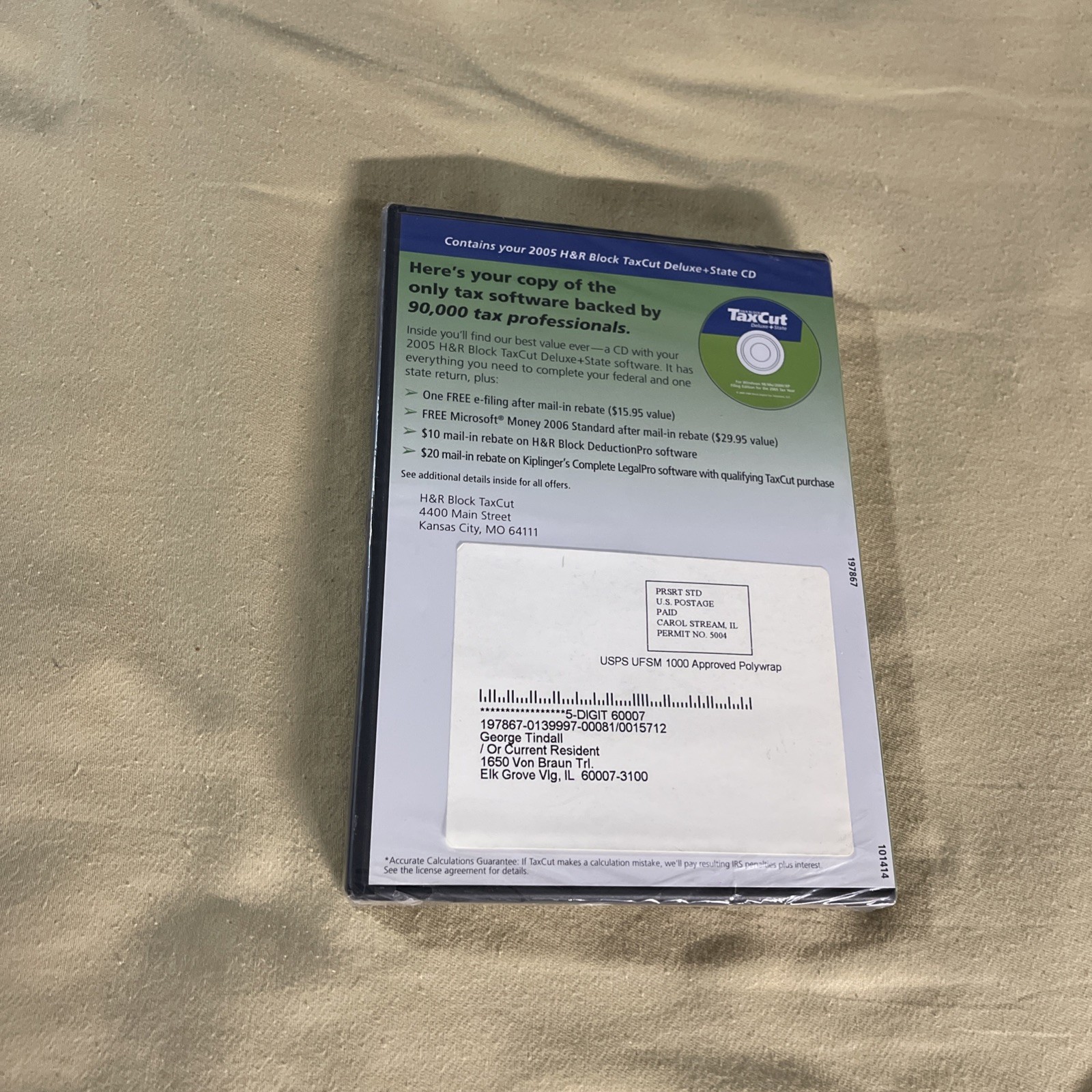 hr block tax software deluxe state 2025 Sealed