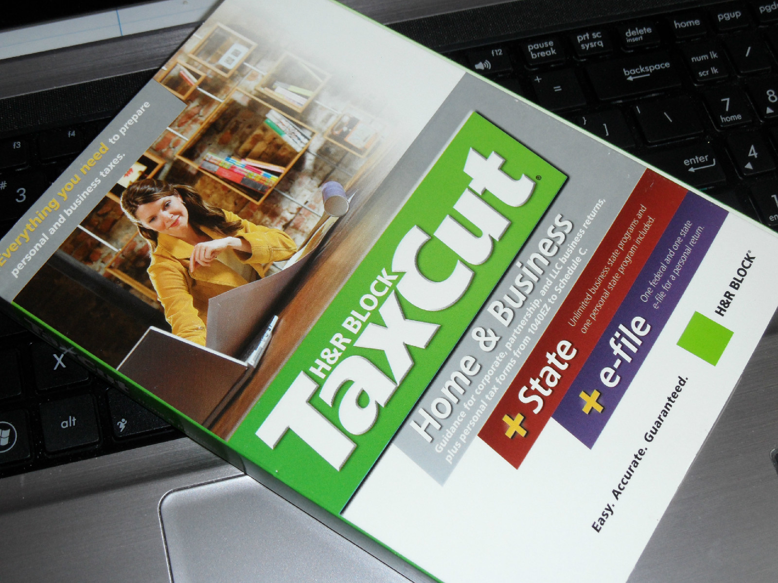 2007 TaxCut HOME & BUSINESS turbo Schedule C & S-corp Tax Cut 2 New CD’s