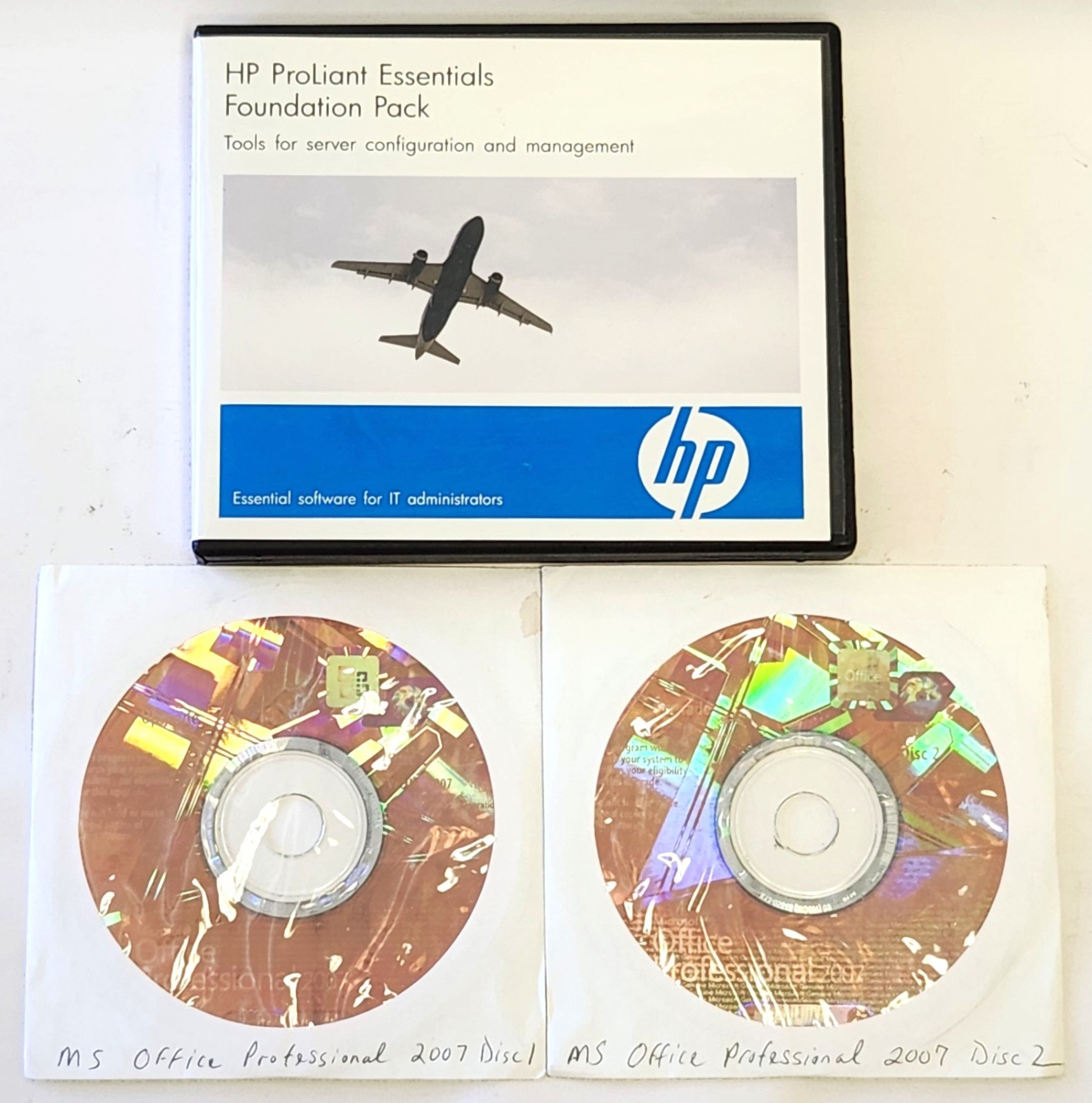 HP PROLIANT ESSENTIALS FOUNDATION PACK VERSION 7.70 W/ MICROSOFT OFFICE PRO 2007