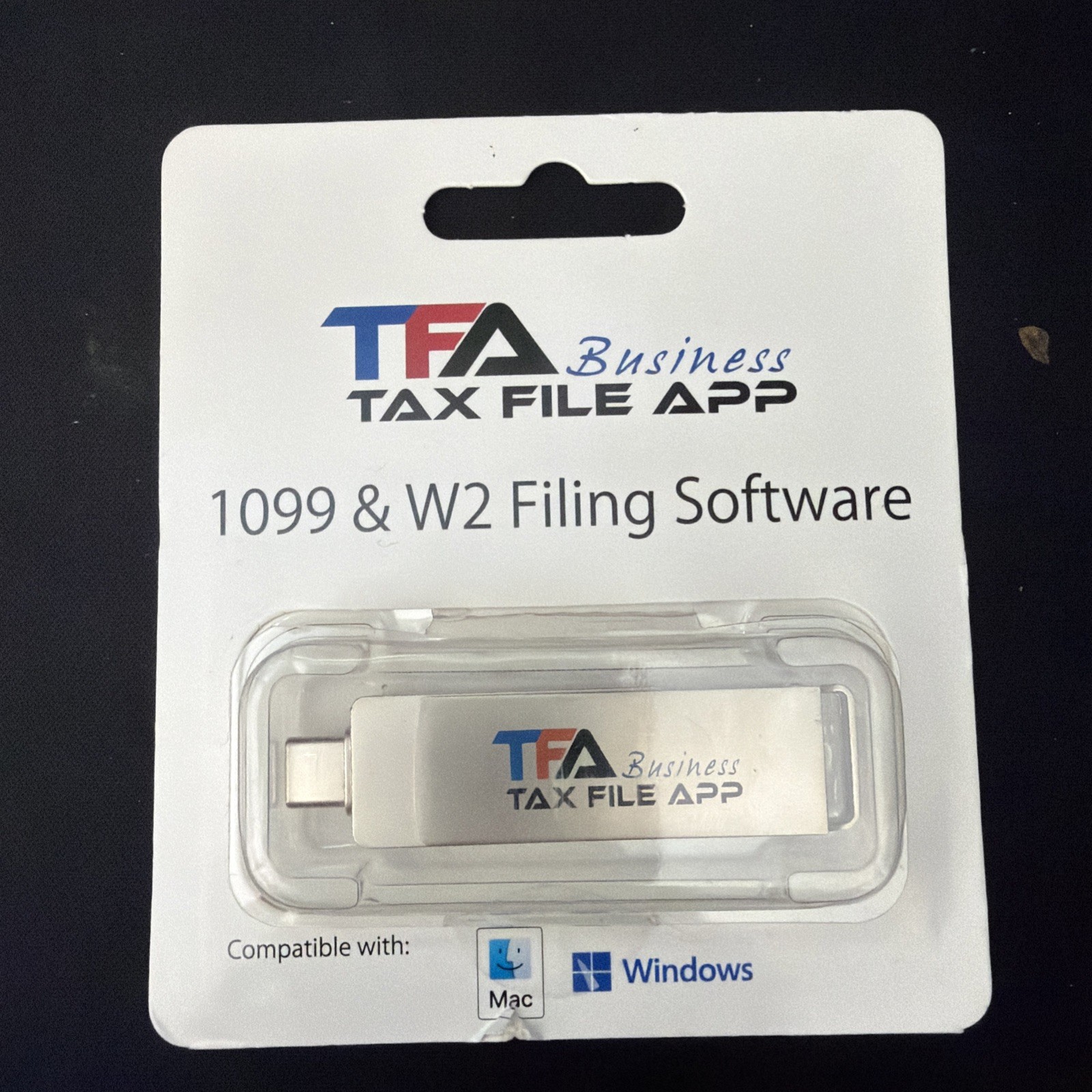 TFA Business Tax File App 1099 & W2 Filing Software Comp W/ Mac For Windows
