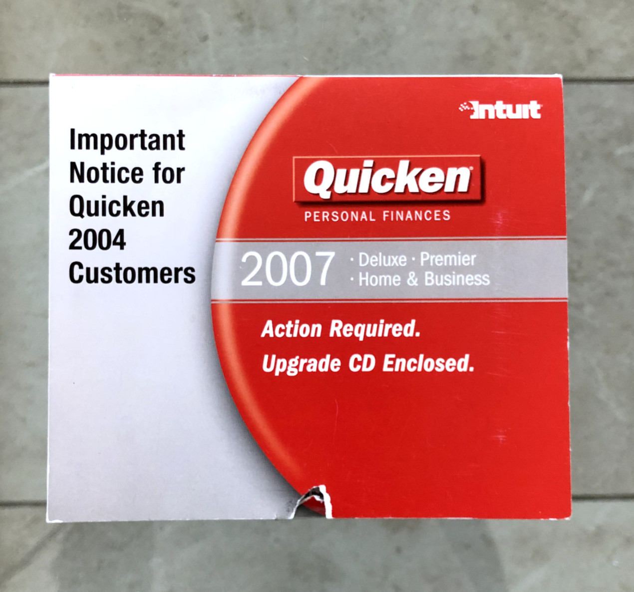 Quicken 2007 Upgrade- Deluxe, Premiere & Home & Business For Windows ’00/’03/XP