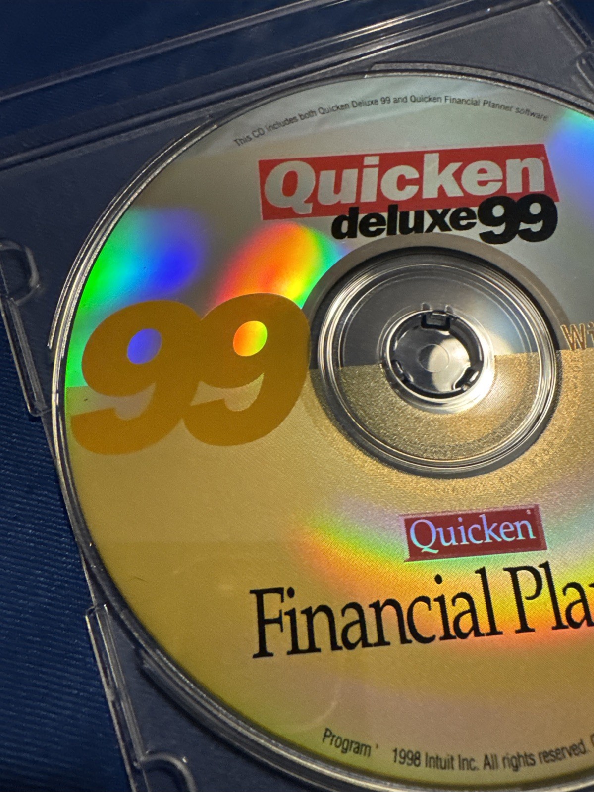 Quicken Deluxe 99 Financial Planner Software For Windows 95, 98 or NT 4