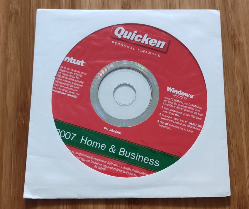 Quicken 2007 Home & Business for Windows XP/2000 Intuit Personal Finances