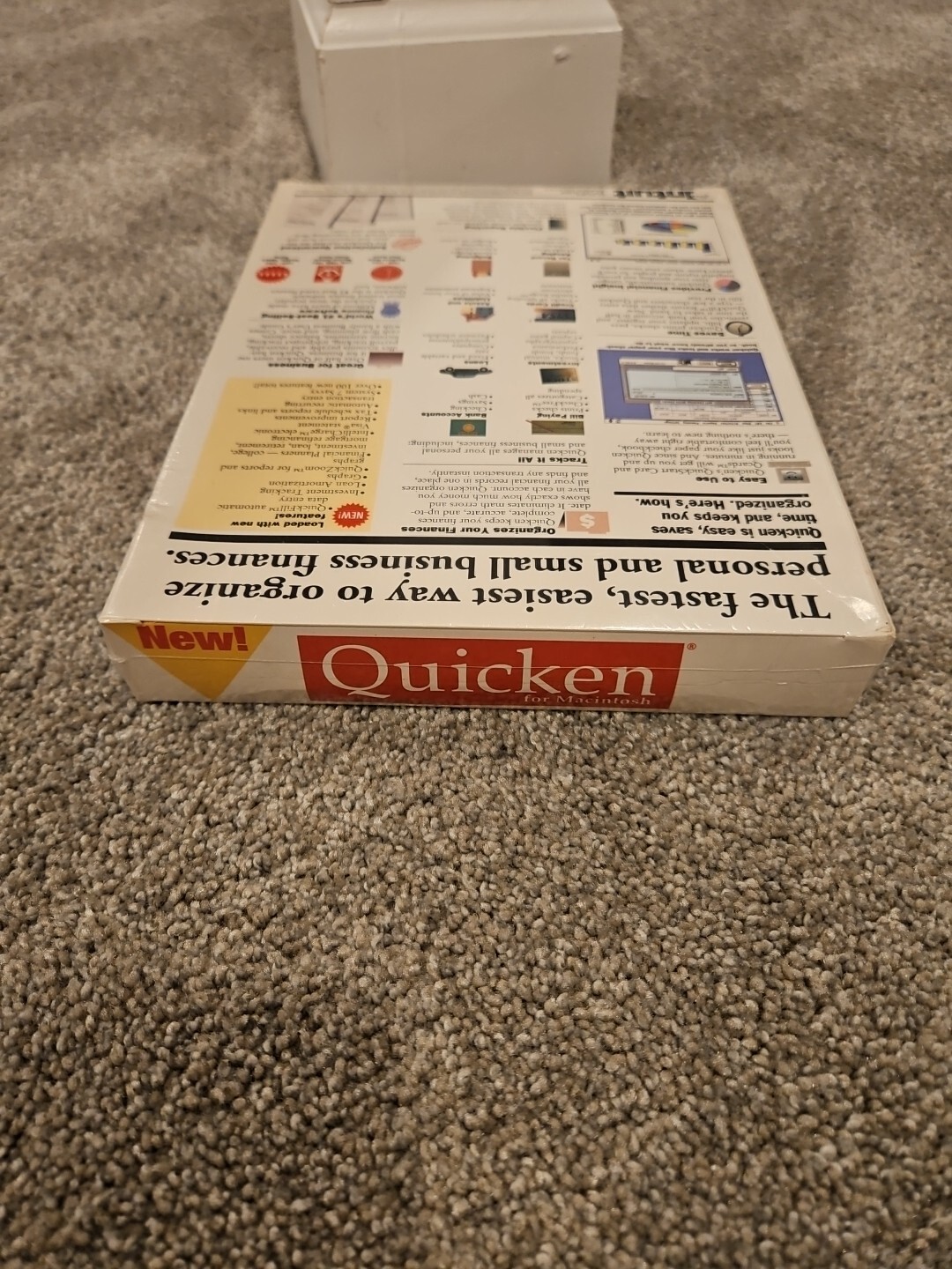 Vintage 1993 Intuitive Quicken for Apple Macintosh Version 4 Brand New Sealed