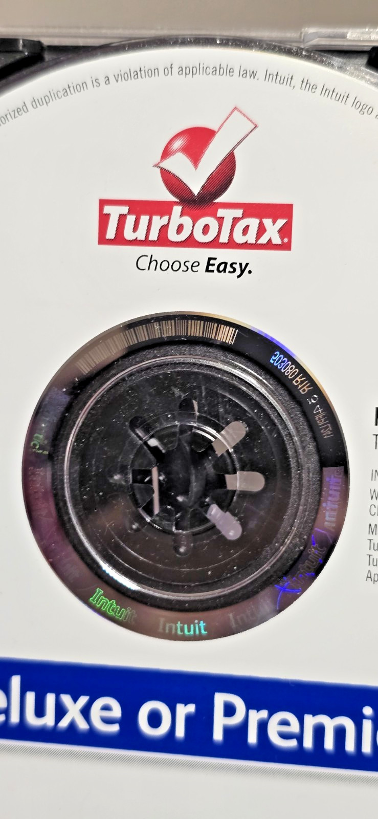 TurboTax Deluxe or Premier Tax CD Software for the 2011 Tax Year-Mac -Windows