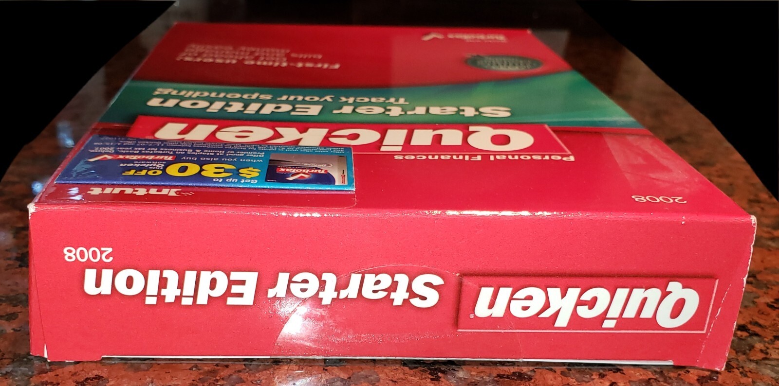 Quicken (Personal Finances) 2008 Starter Edition by Intuit CD-ROM Windows NOS