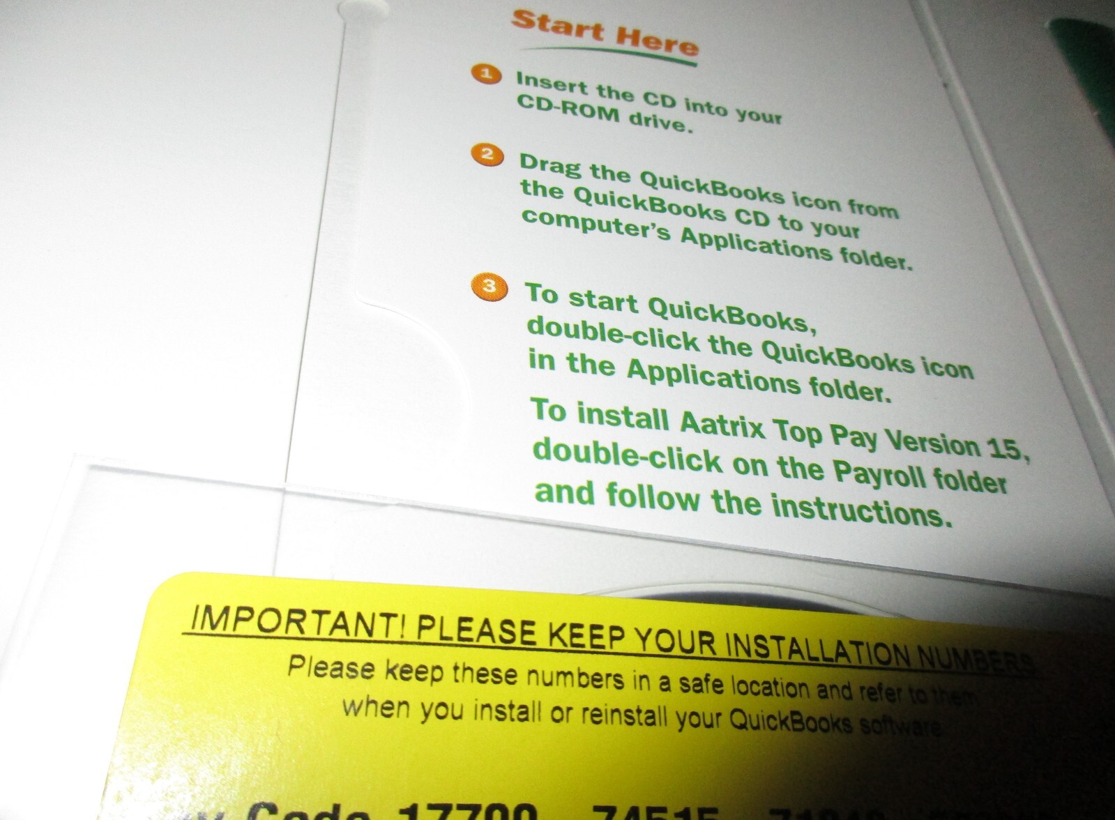 Inturt QuickBooks Pro Mac 2005 Version 7.0