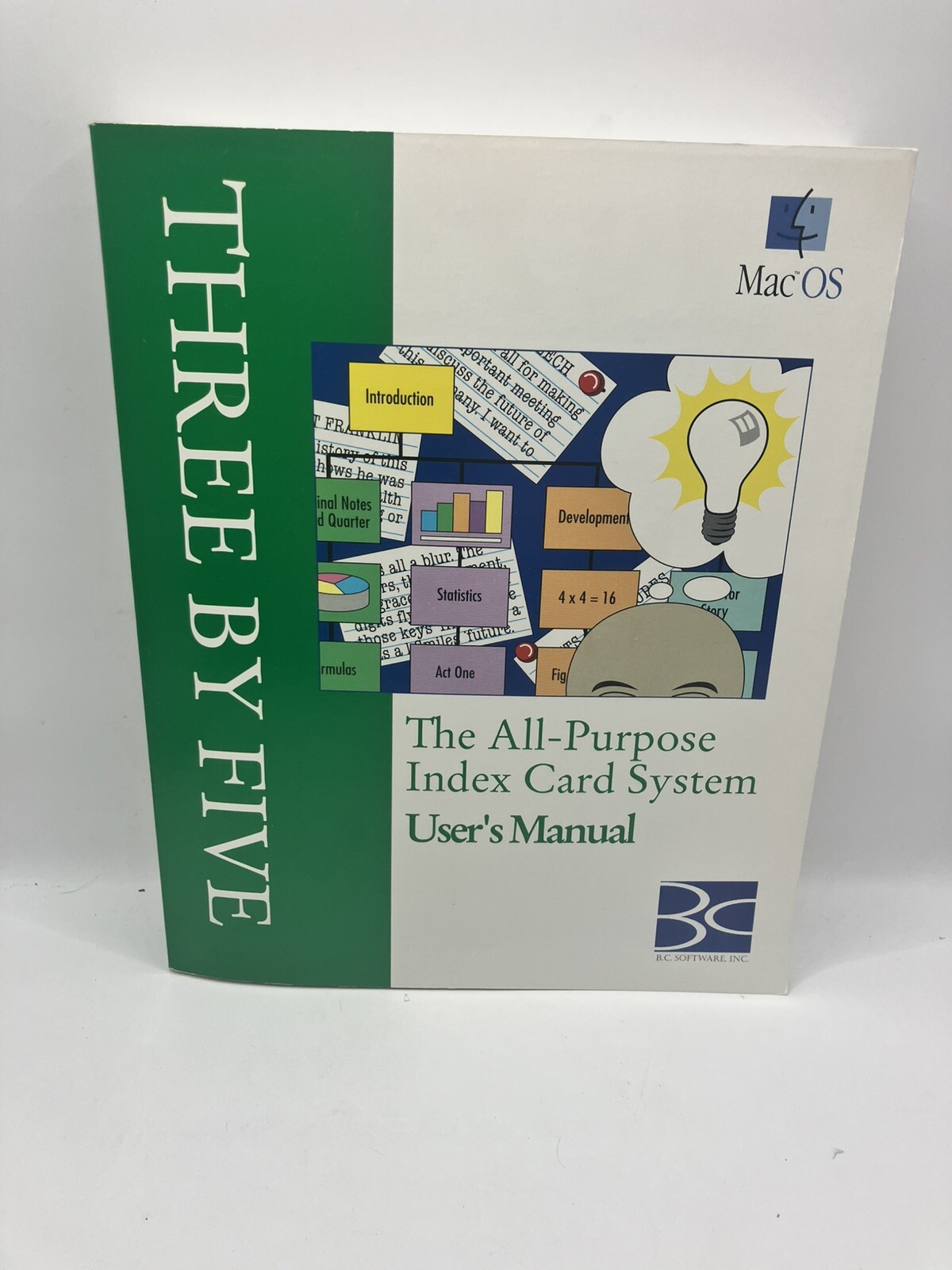 Three by Five The All Purpose Index Card System for Mac OS
