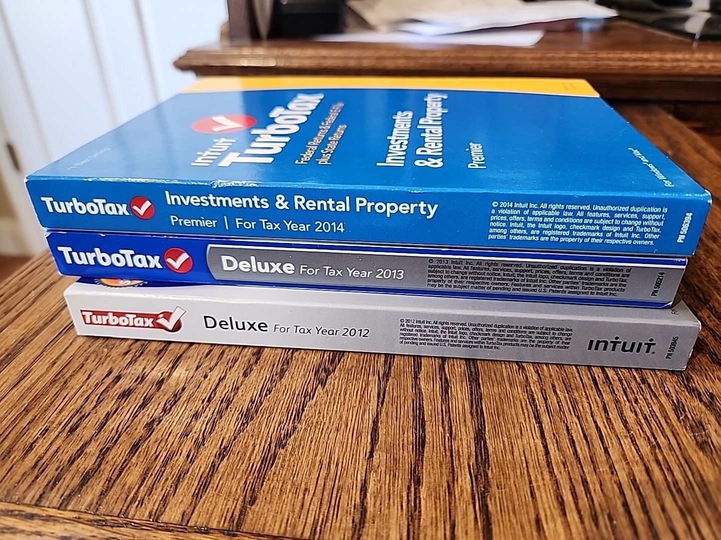 Turbotax Lot – 2012, 2013, 2014