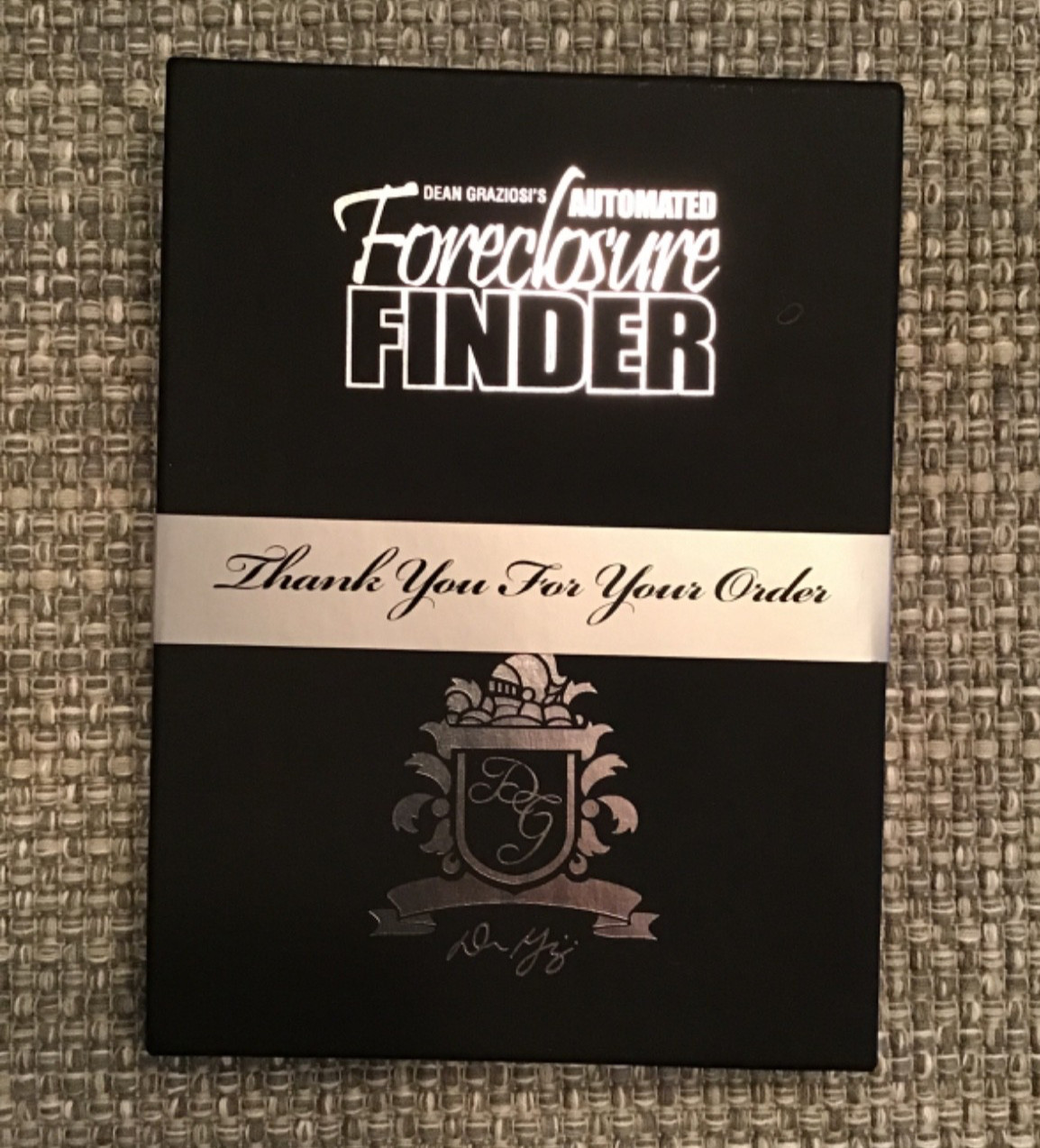 Dean Graziosi’s AUTOMATED FORECLOSURE FINDER Books and DVD