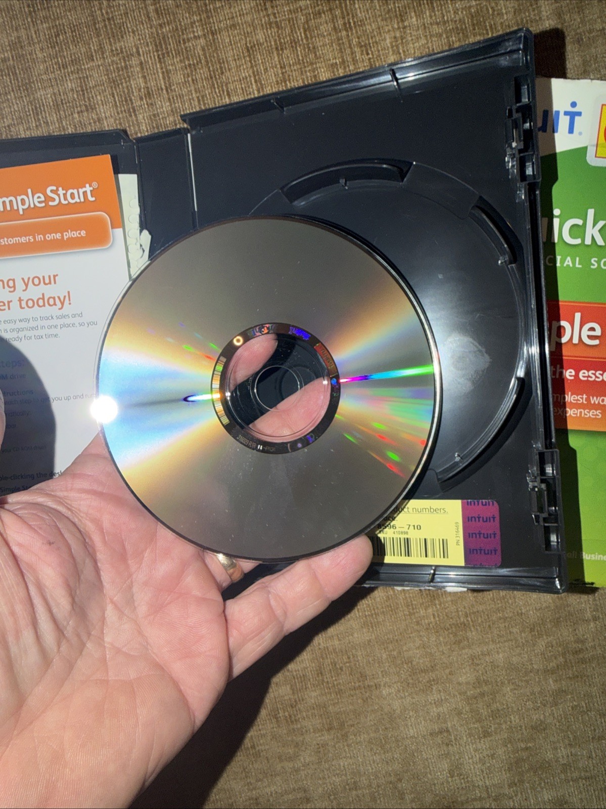 Intuit QuickBooks Accounting Software Simple Start 2010