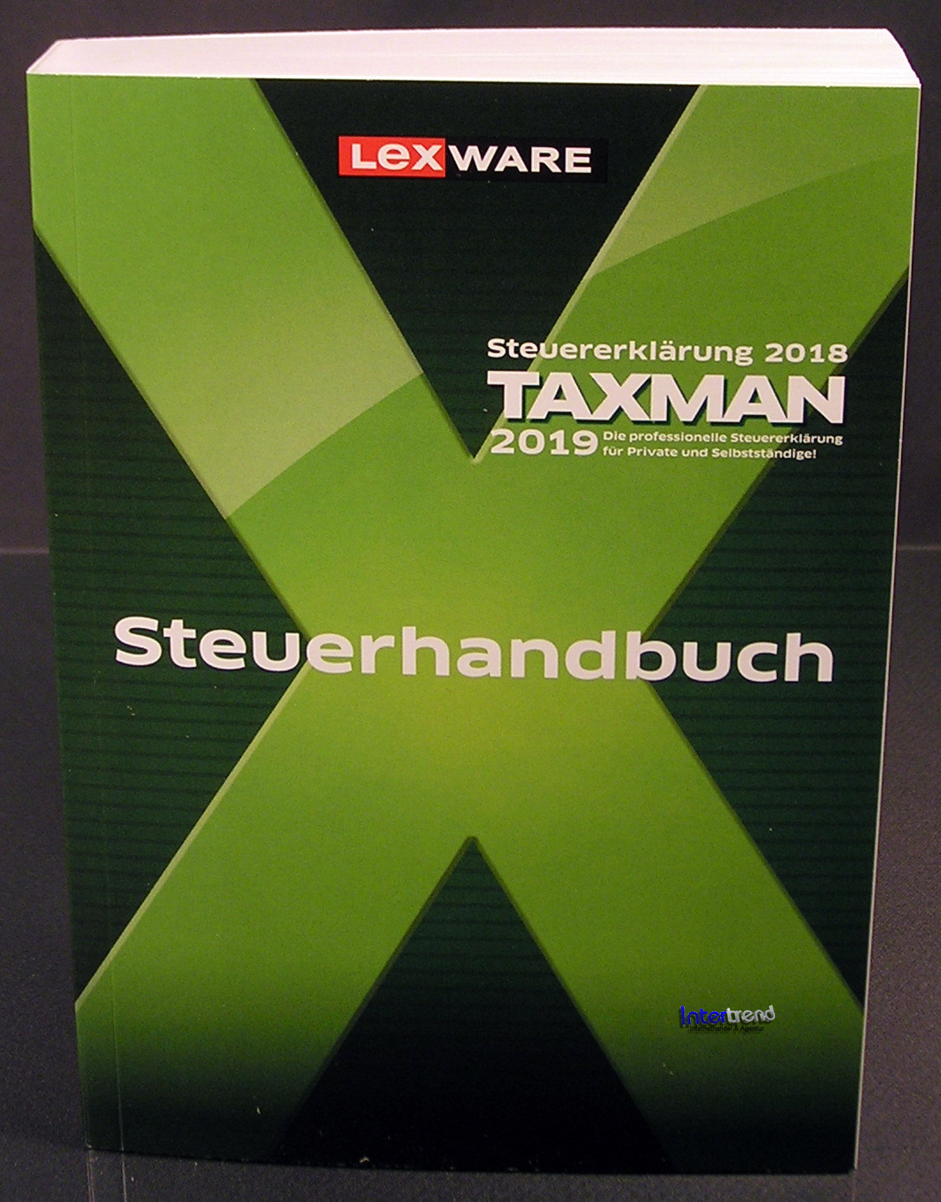 Lexware Taxman 2019 Vollversion Box + DVD Steuerjahr 2018 + Steuerhandbuch NEU