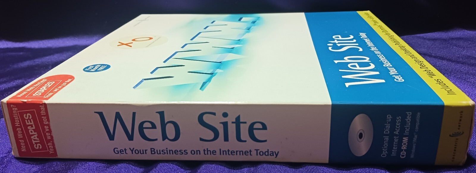 Concentric Network WWW. Website Software Apple Mac OS 7-5-3/Win 95/98 NIB!