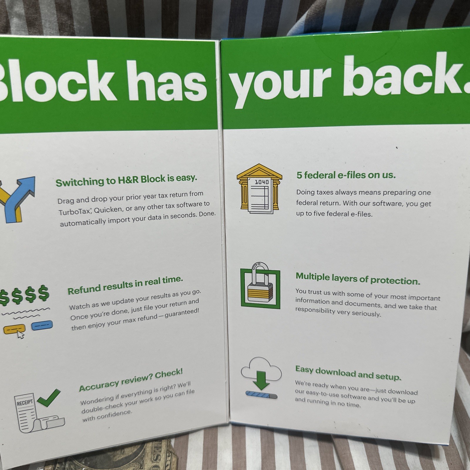 New 2021 H&R Block Tax Software Premium Edition for PC/MAC [Key Card] USA 2021