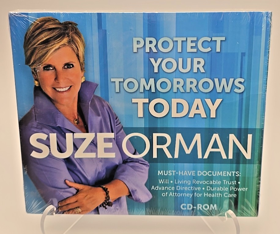 SUZE ORMAN Protect Your Tomorrows Today CD-ROM Must-Have Documents SEALED