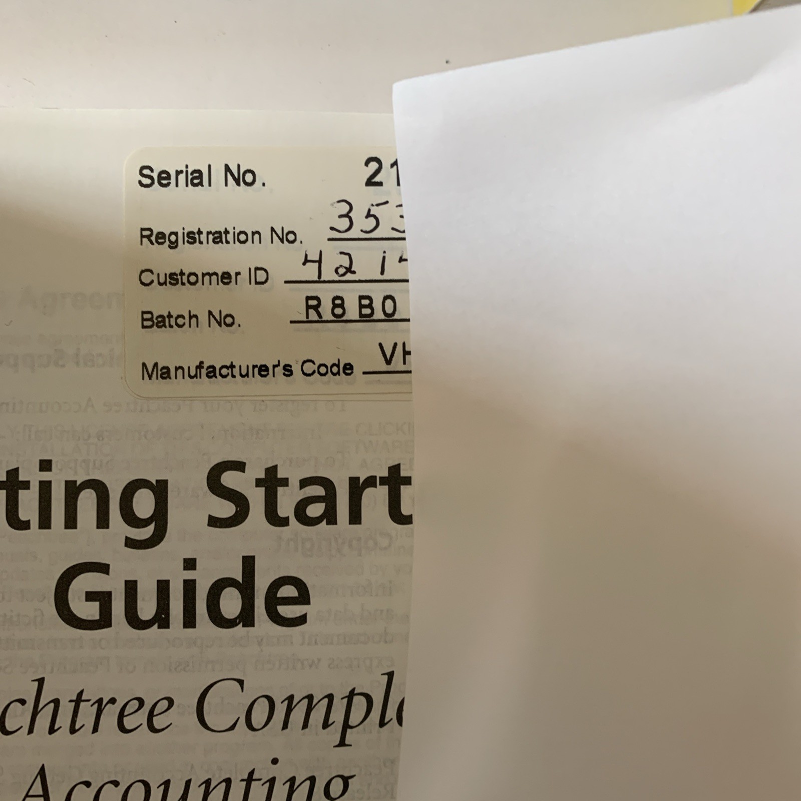 Peachtree Complete Accounting 8.0 Multi-User Value Pack CD Manuals Updates VTG