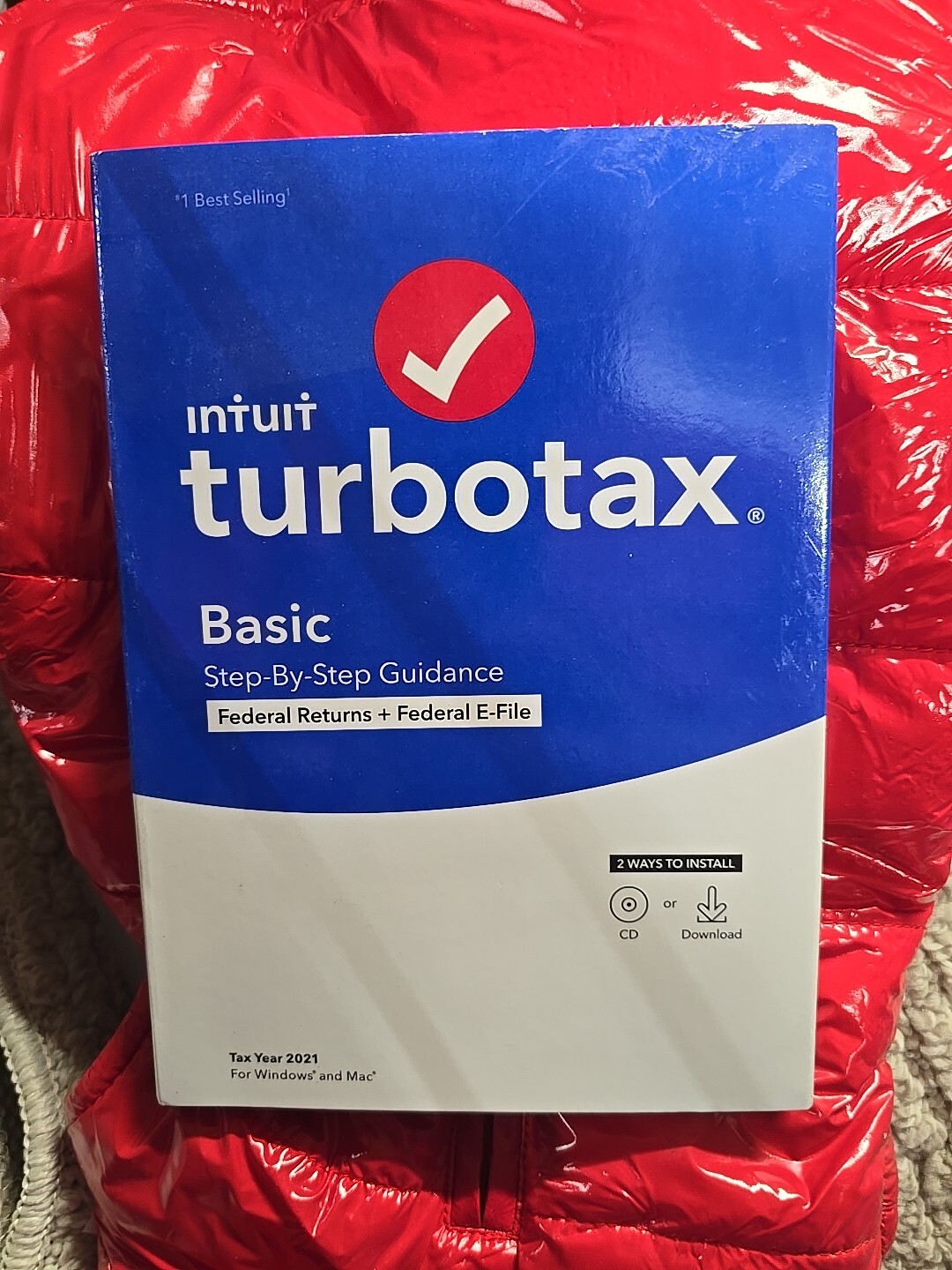 Intuit TurboTax Basic Federal + E-File 2020 (1-User)