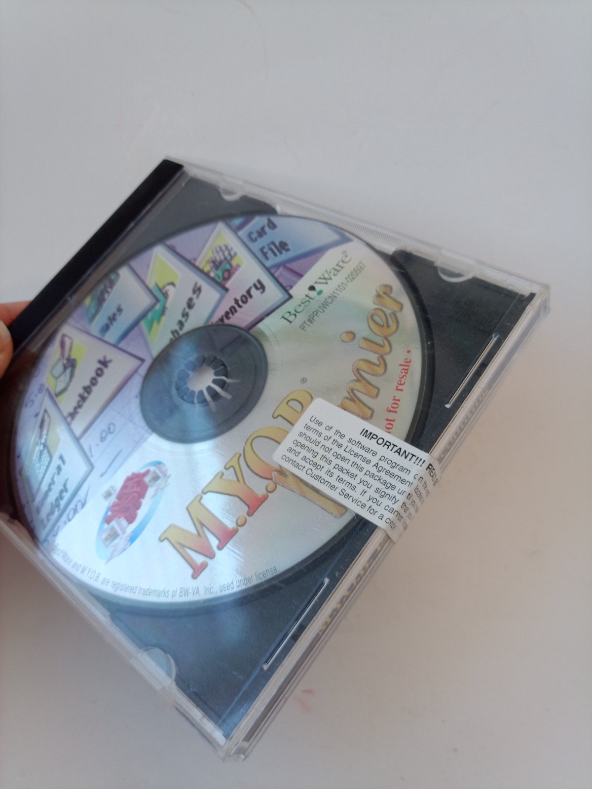 Vintage MYOB Premier Accounting Software CD