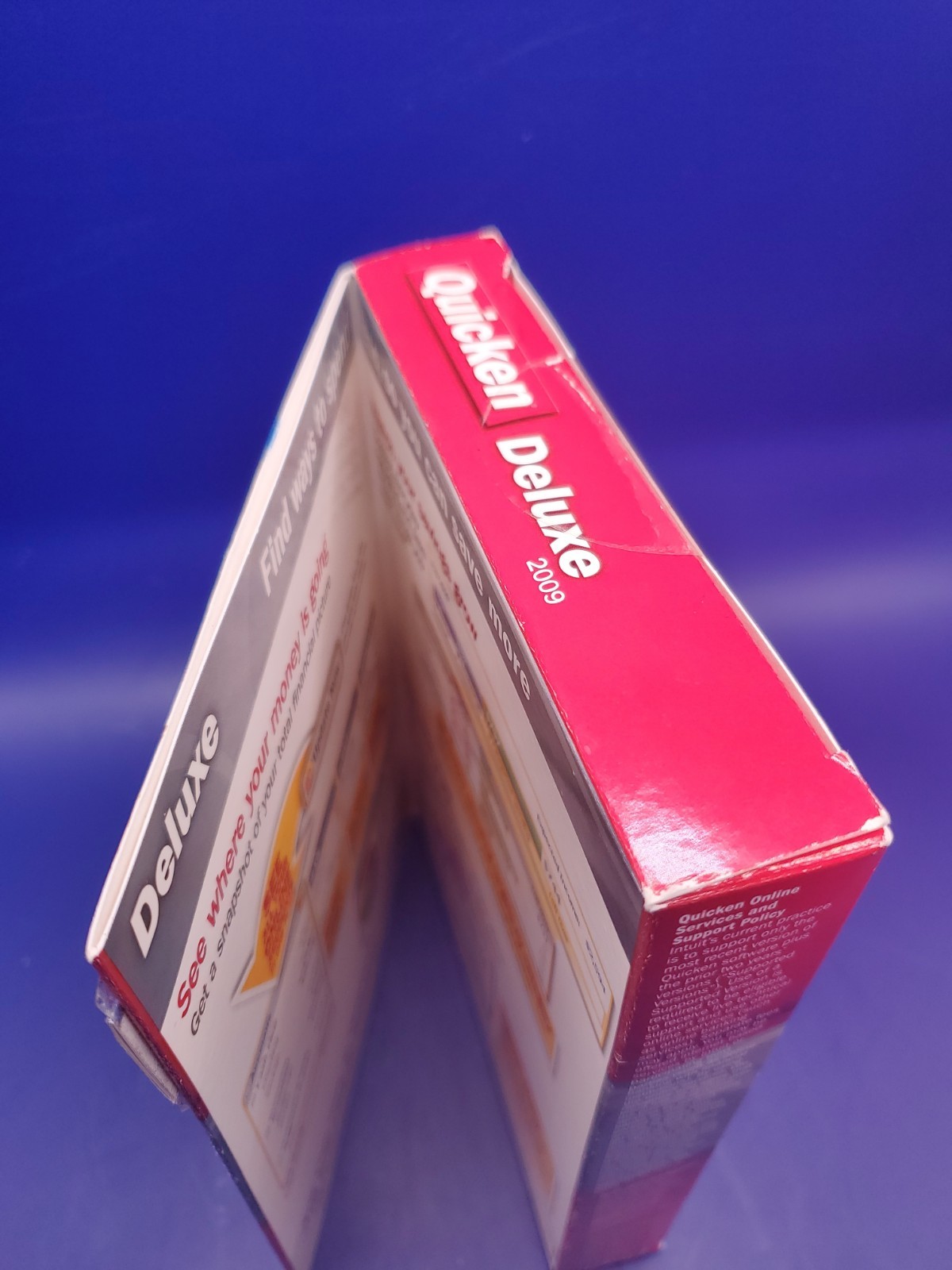 Intuit Quicken Deluxe 2009 Retail Box for Windows XP/VISTA New Sealed