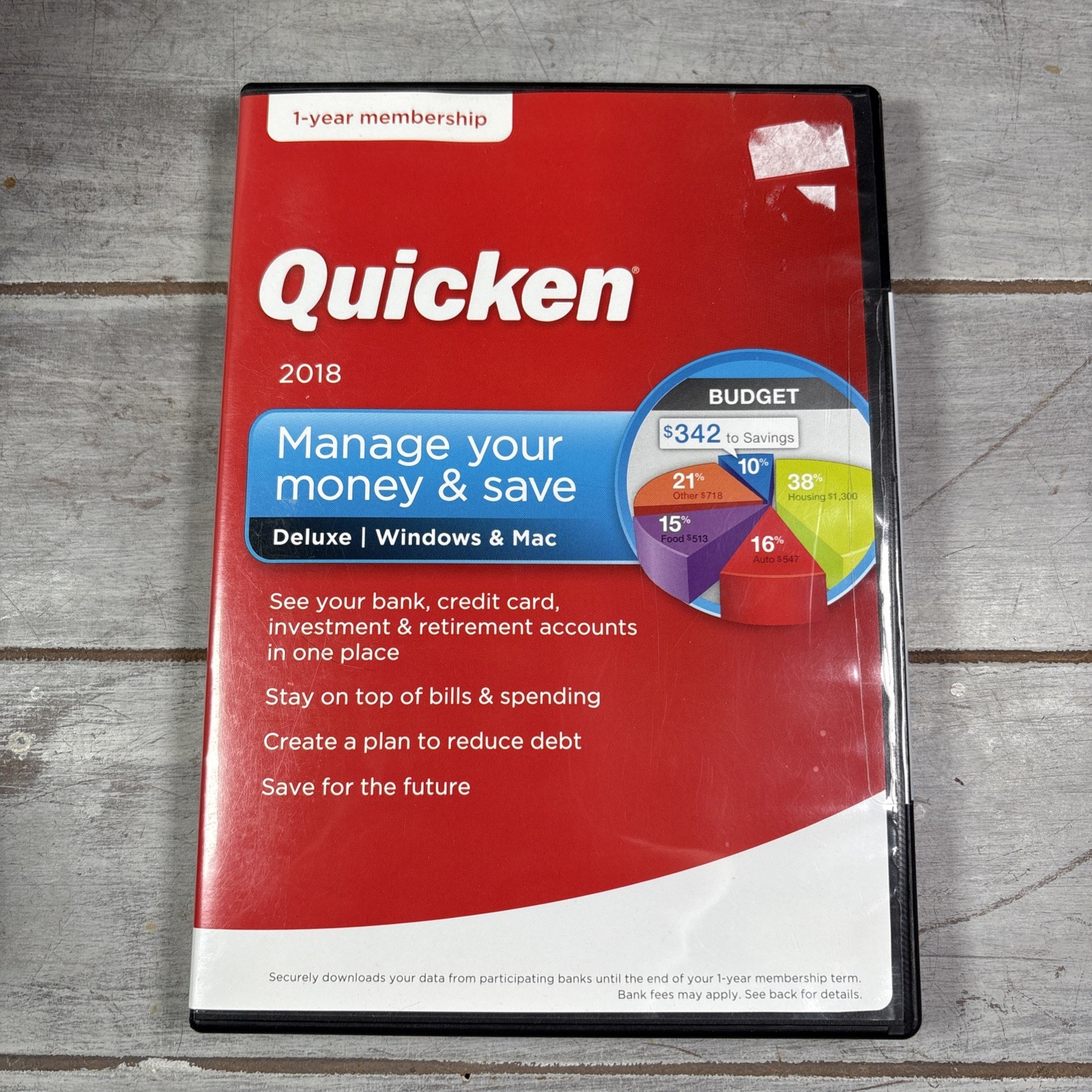 Intuit Quicken 2018 Deluxe For Windows & Mac w/ Code New – Fast Free Shipping